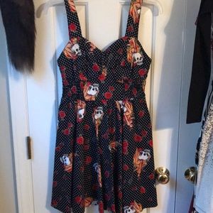Black She-Devil retro/pin-up styled dress